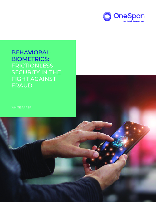 Behavioral Biometrics: Frictionless Security In The Fight Against Fraud