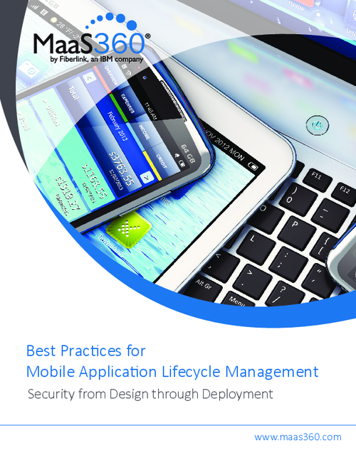 Best Practices for Mobile Application Lifecycle Management