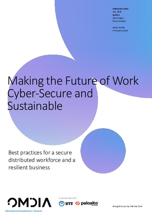 Best Practices for a Secure Distributed Workforce and a Resilient Business