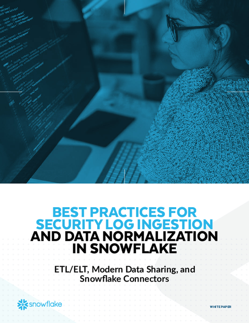 Best Practices For Security Log Ingestion and Data Normalization