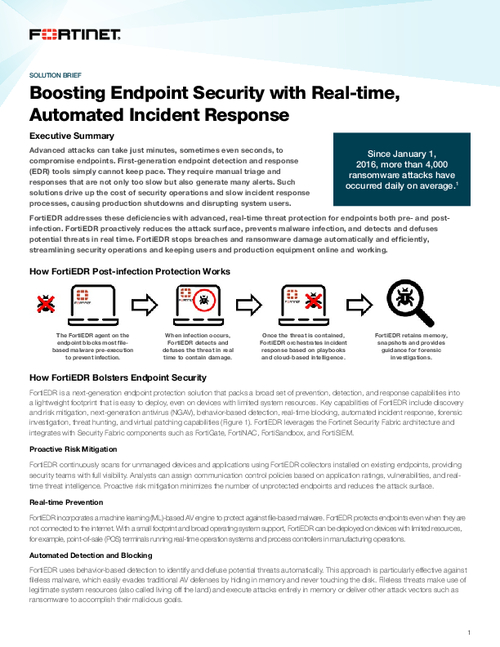 Boosting Endpoint Security with Real-time, Automated Incident Response