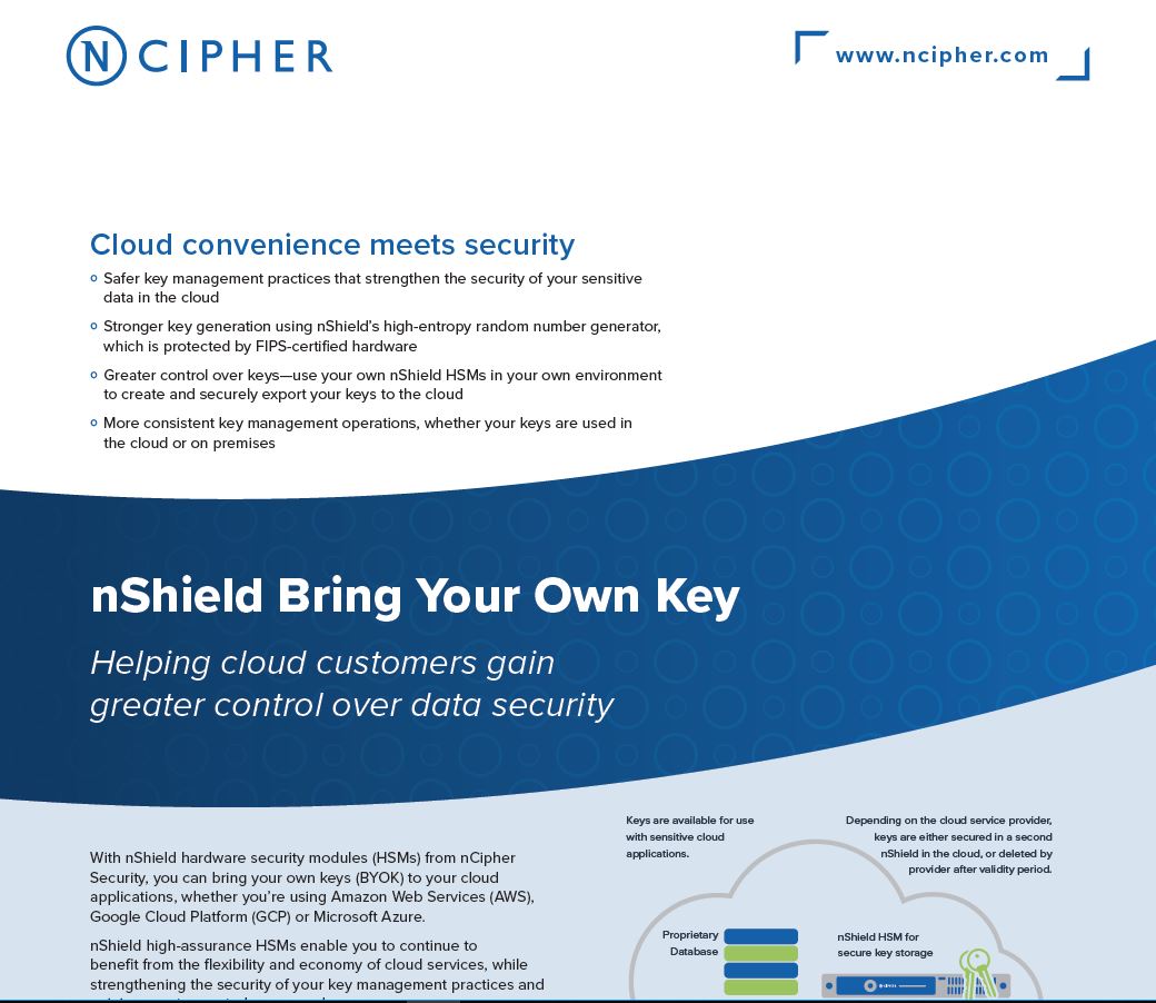 Bring Your Own Key (BYOK): When Cloud Convenience Meets Security