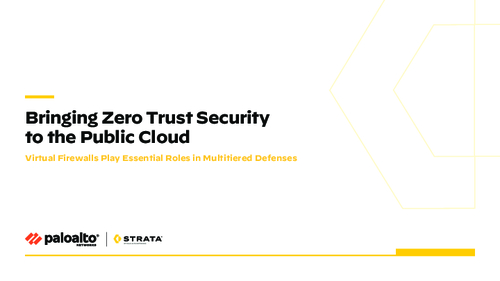 Bringing Zero Trust Security to the Public Cloud