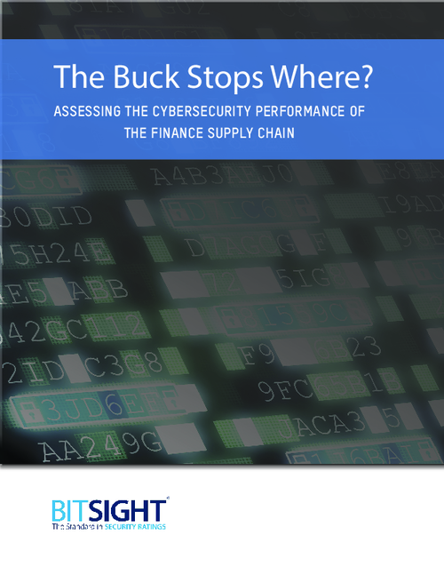 The Buck Stops Where? Assessing the Cybersecurity Performance of the Finance Supply Chain