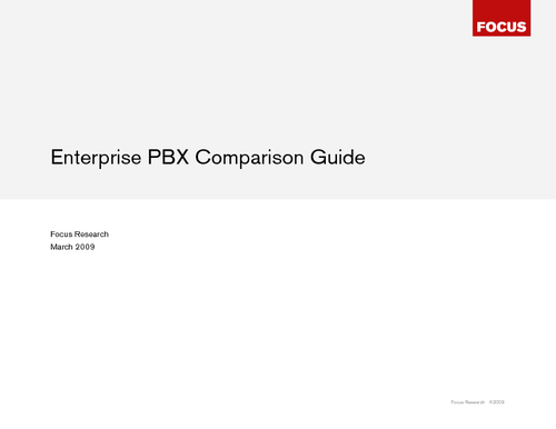 Buyer's Guide: Enterprise PBX