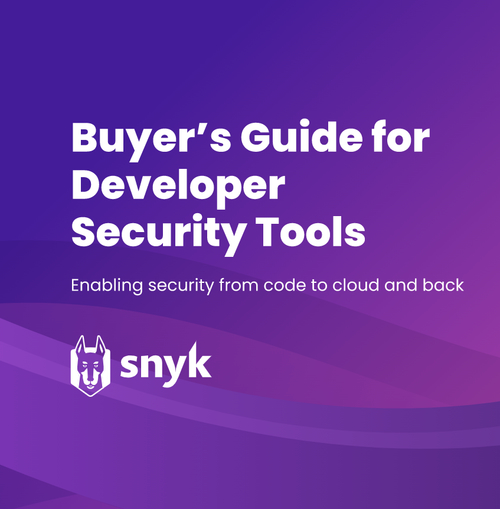 Buyer's Guide for Developer Security Tools