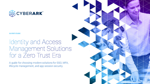 Buyers Guide to Identity and Access Management Solutions in a Zero Trust Era