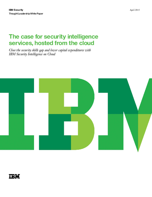 The Case For Security Intelligence Services, Hosted From The Cloud