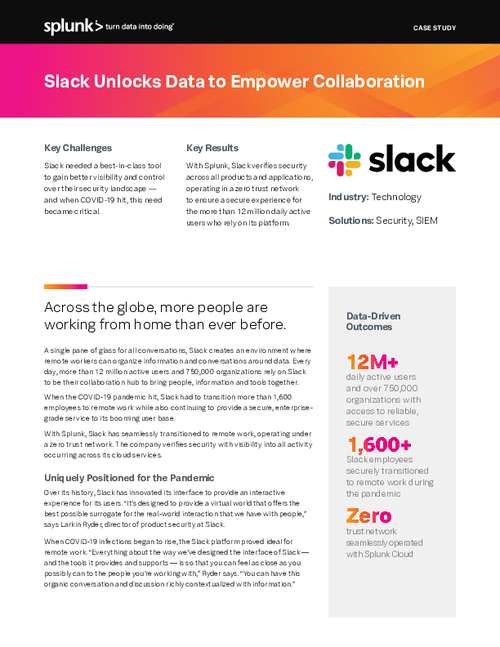 Case Study: Slack Unlocks Data to Empower Collaboration