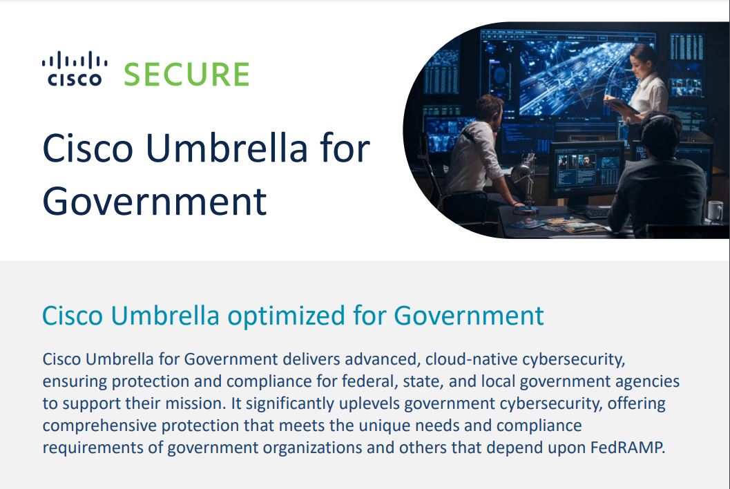 Cisco Umbrella for Government