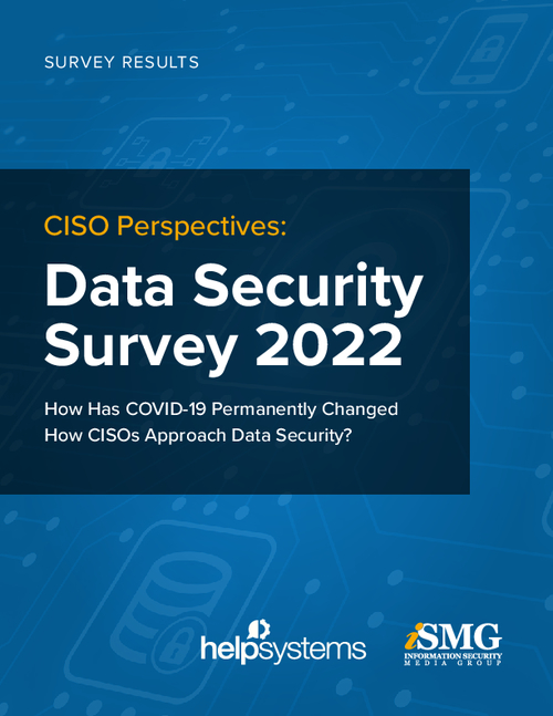 CISO Perspectives: Data Security Survey 2022