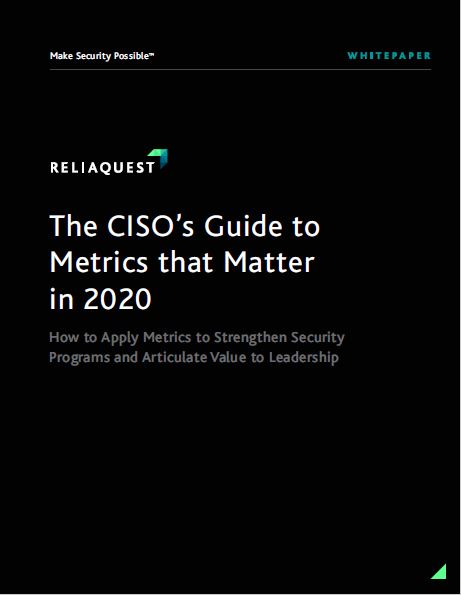 The CISO's Guide to Metrics that Matter in 2020
