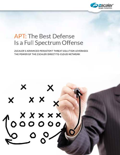 Combating Advanced Persistent Threats: The Best Defense Is a Full Spectrum Offense