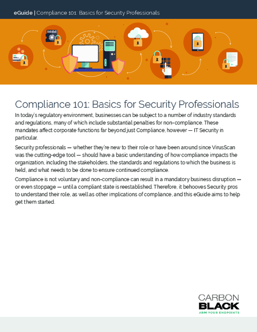 Compliance 101: Basics for Security Professionals