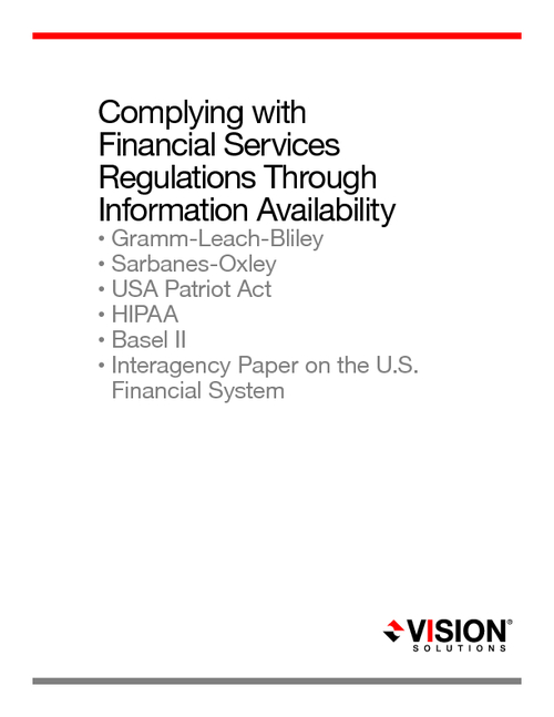 Complying with Financial Services Regulations