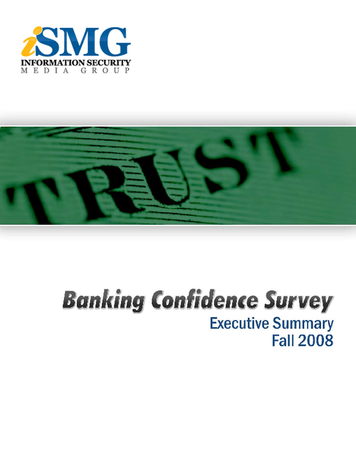 Confidence in Banking Survey Results - Executive Summary