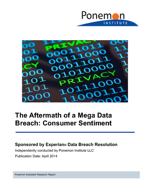 Consumer Sentiment in the Wake of Mega Breaches