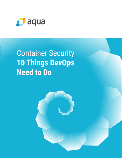 eBook: Container Security: 10 Things DevOps Need To Do