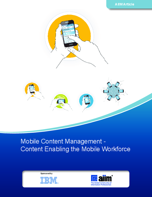 Content Enabling the Mobile Workforce