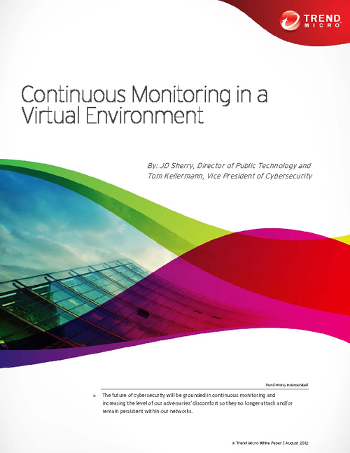 Continuous Monitoring in a Virtual Environment