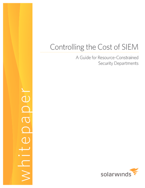 Controlling the Cost of SIEM