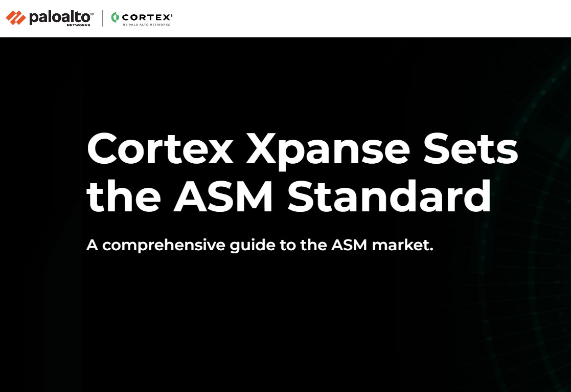 Cortex Xpanse Sets the ASM Standard