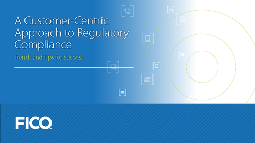 A Customer Centric Approach to Regulatory Compliance