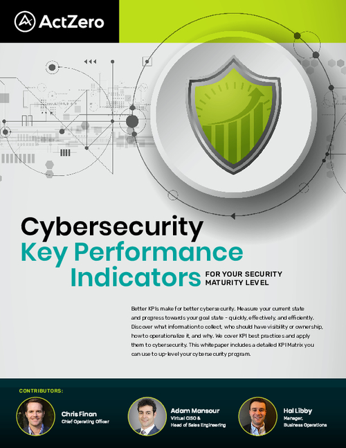 Cybersecurity Key Performance Indicators