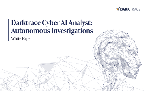 Darktrace Cyber AI Analyst: Autonomous Investigations 