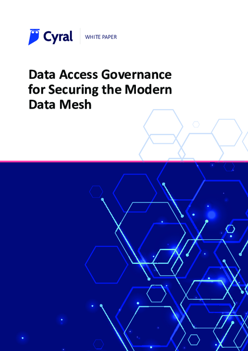 Data Access Governance for Securing the Modern Data Mesh