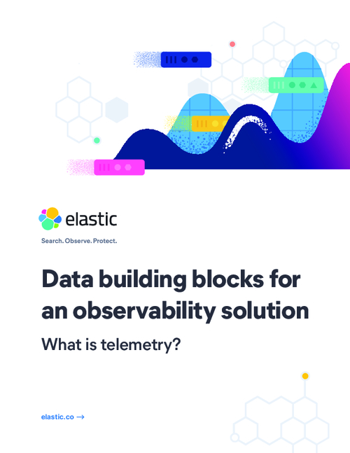 Data building blocks for an observability solution