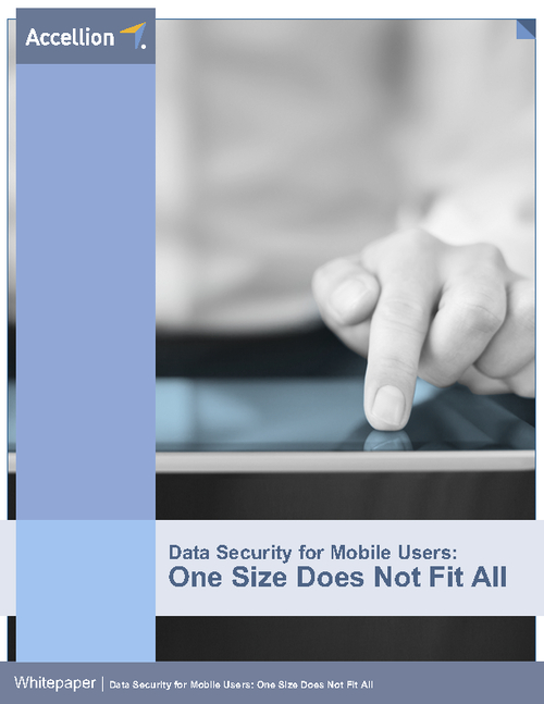 Data Security for Mobile Users: One Size Does Not Fit All