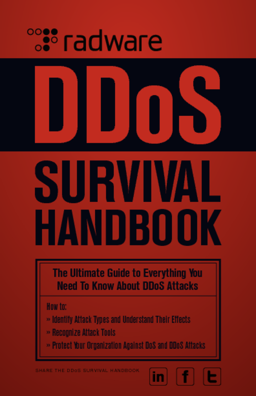 DDoS Survival Handbook