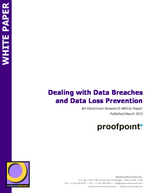 Dealing with Data Breaches and Data Loss Prevention