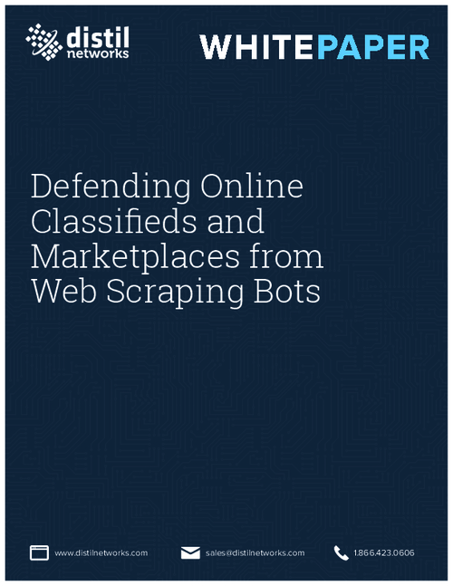 Defending Online Classifieds and Marketplaces from Web Scraping Bots