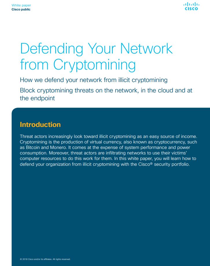 Defending Your Network from Cryptomining