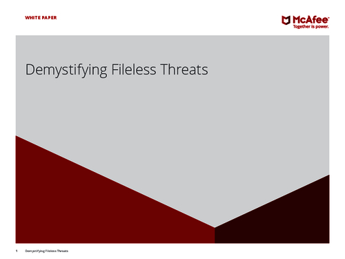 Demystifying Fileless Threats