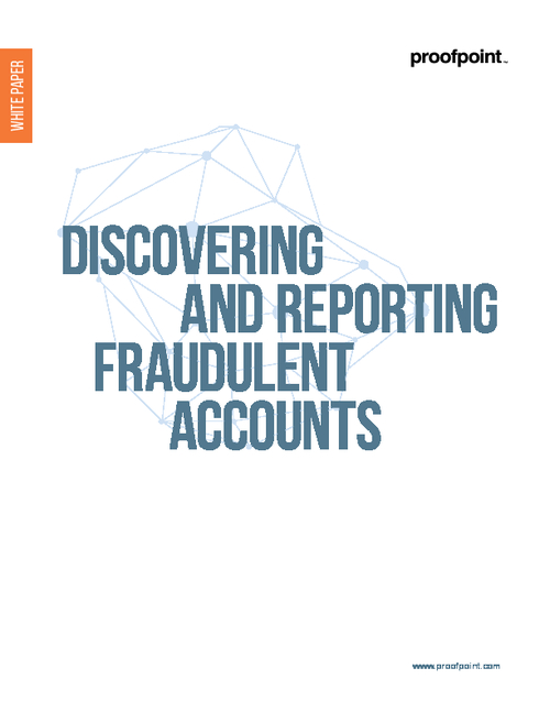 Discovering and Reporting Fraudulent Accounts