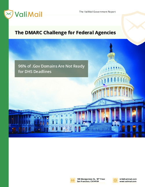 The DMARC Challenge for Federal Agencies