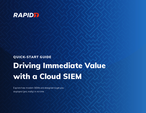 Driving Immediate Value with a Cloud SIEM