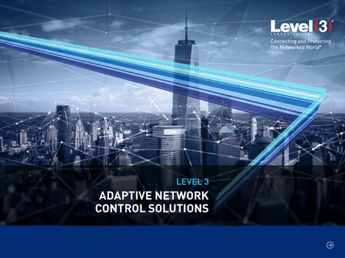 eBook: Adaptive Network Control Solutions