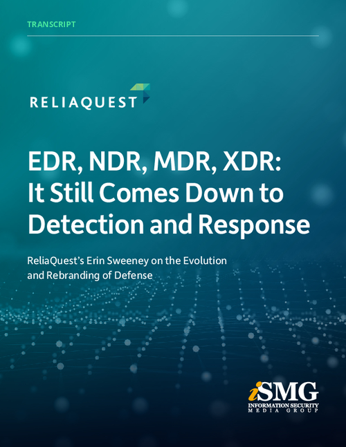 EDR, NDR, MDR, XDR: It Still Comes Down to Detection and Response
