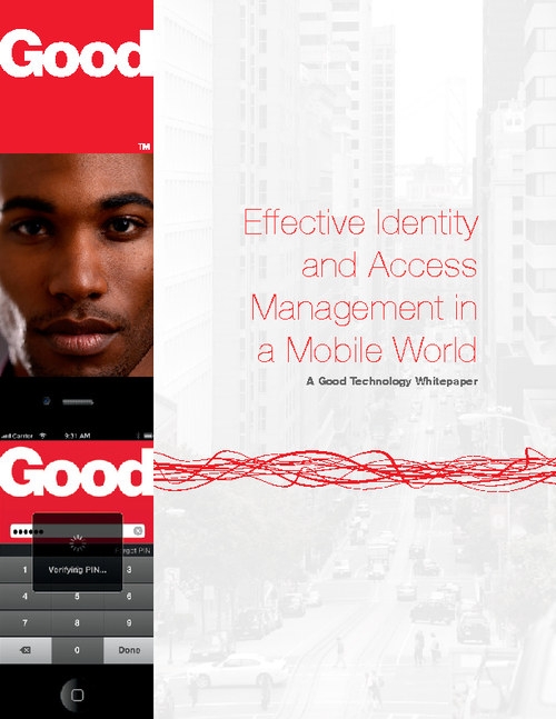 Effective Identity and Access Management in a Mobile World