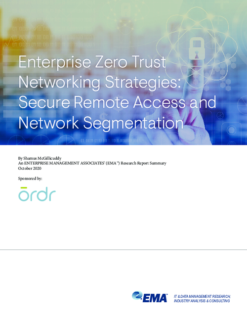 EMA Zero Trust Networking Research Summary