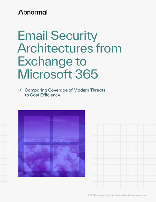Email Security Architectures from Exchange to Microsoft 365