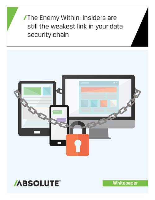 The Enemy Within: Insiders Are Still The Weakest Link in Your Data Security Chain