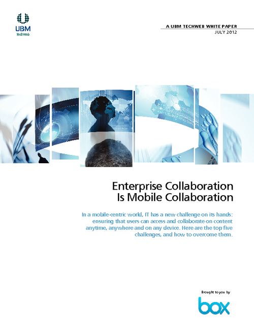 Enterprise Collaboration is Mobile Collaboration