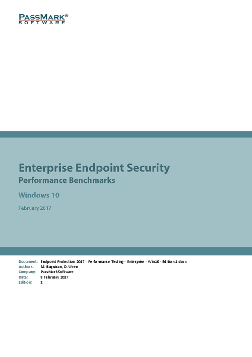 Enterprise Endpoint Security