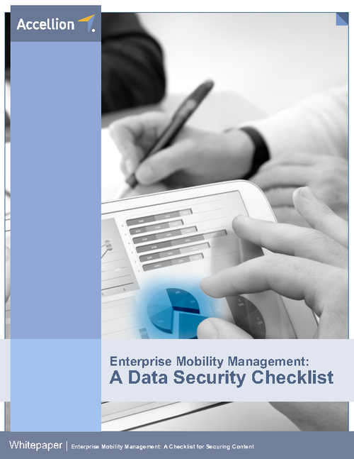 Enterprise Mobility Management: A Data Security Checklist
