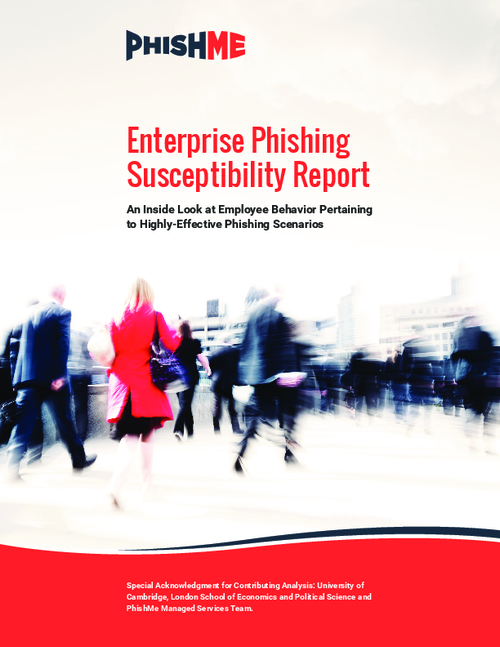 Enterprise Phishing Susceptibility Report